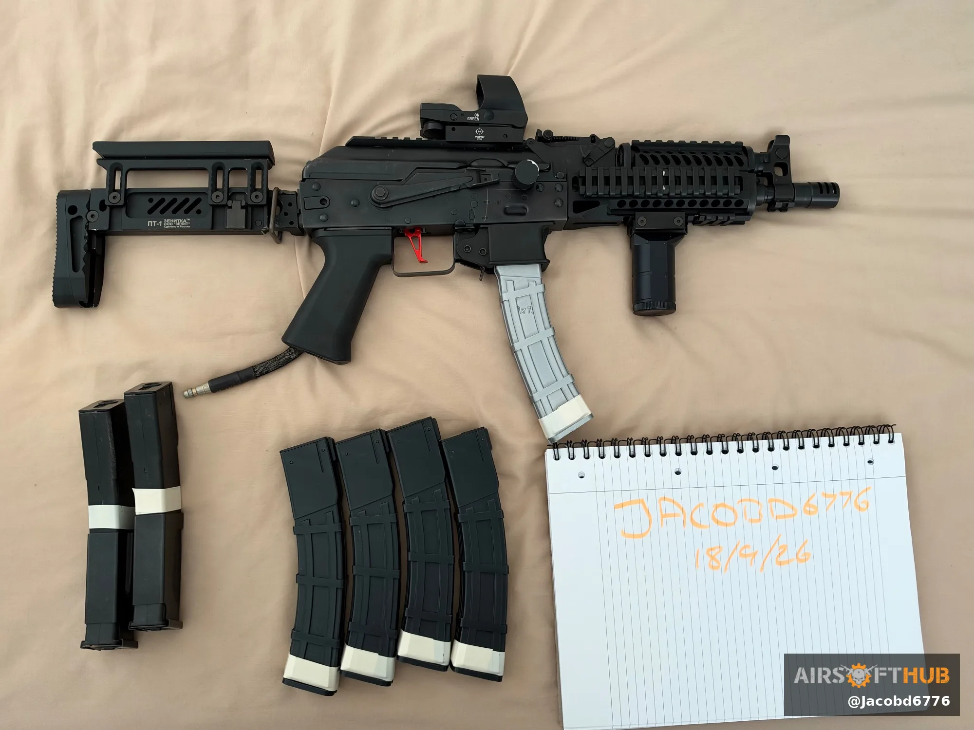 HPA LCT PP19 - POLARSTAR Jack V3 - used airsoft equipment
