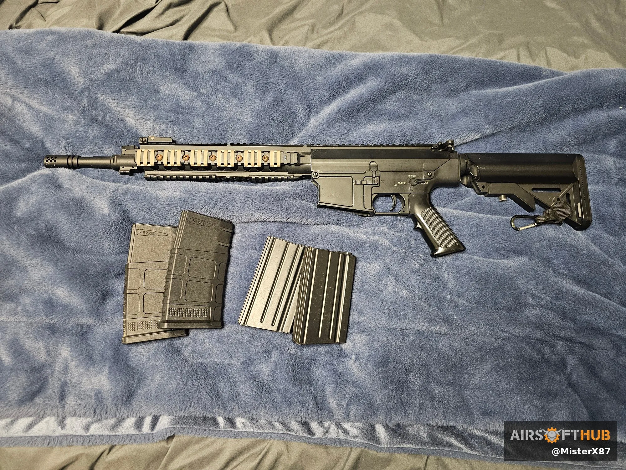A&K SR25 K - used airsoft equipment