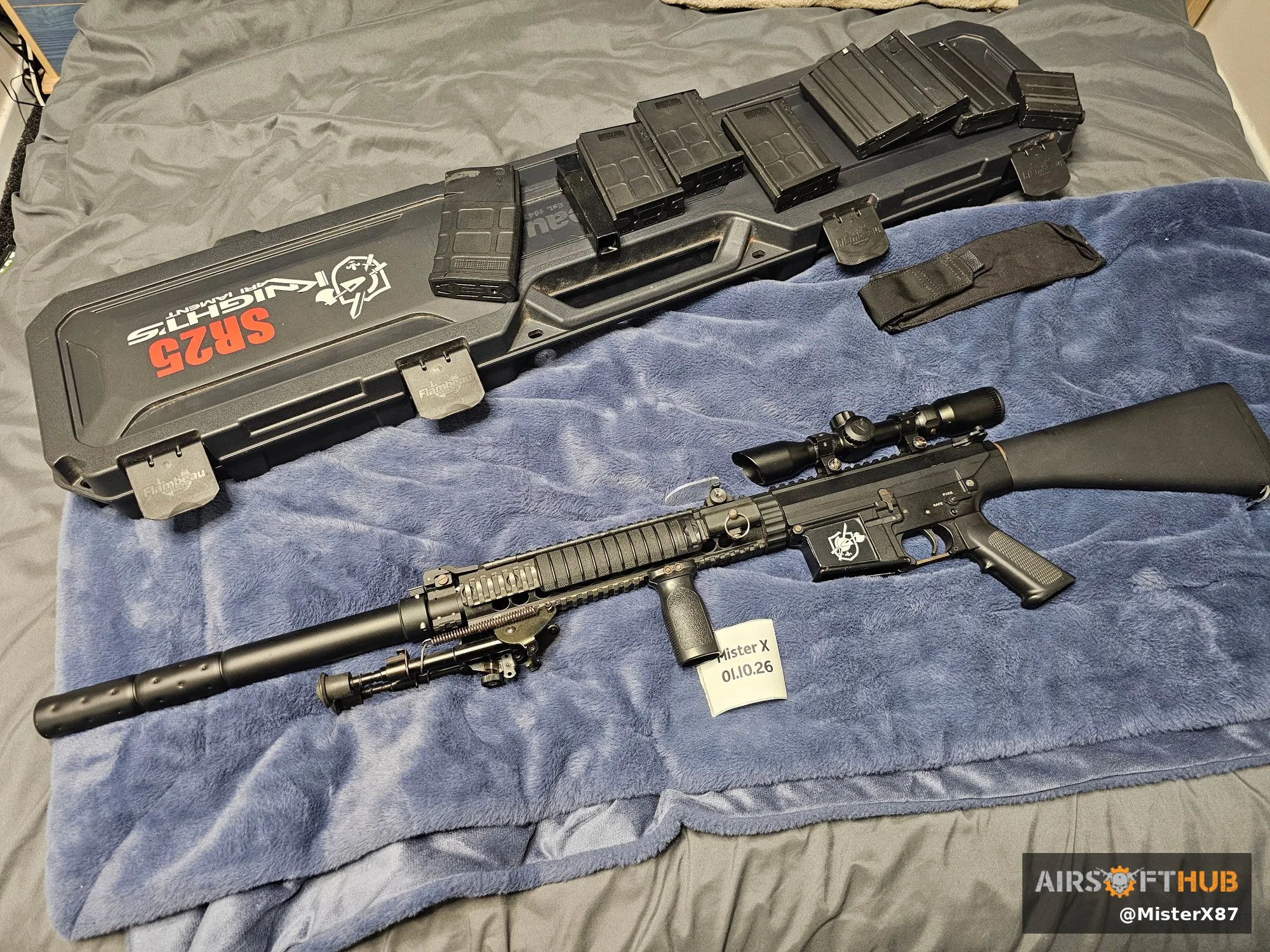G&G SR25 DMR - Fully Upgraded - used airsoft equipment