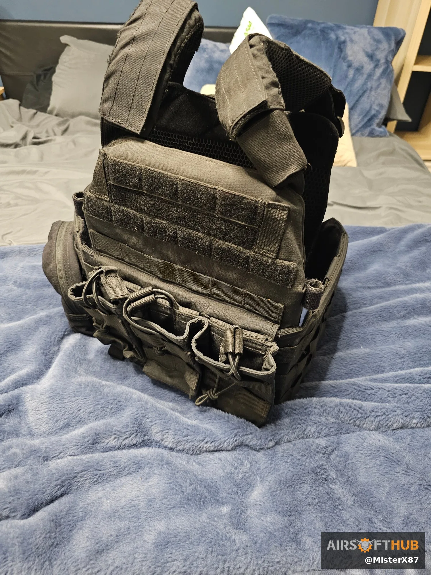 WAS DCS - Black - used airsoft equipment