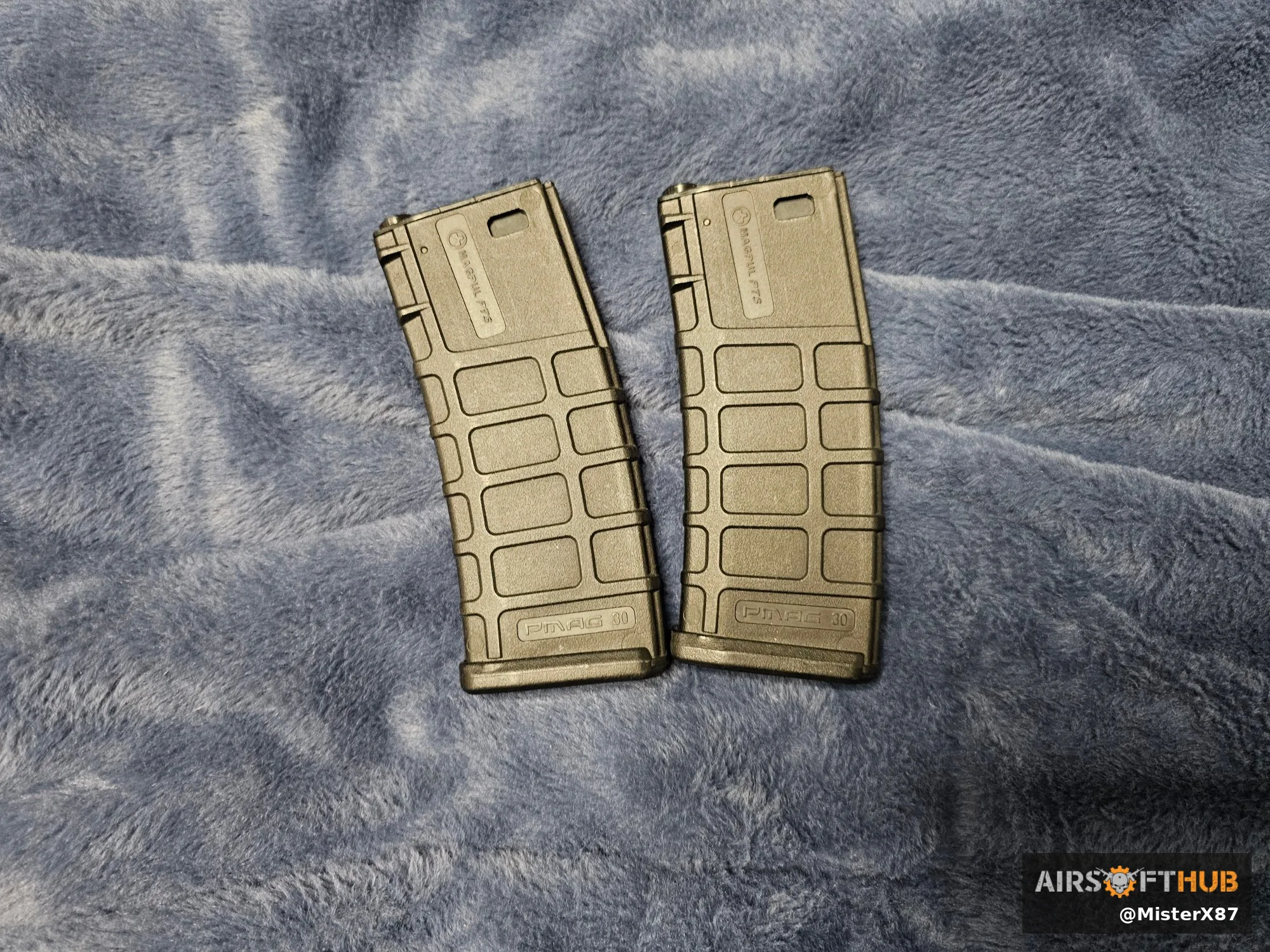 G&P Hi Cap M4 Mags - Black - used airsoft equipment