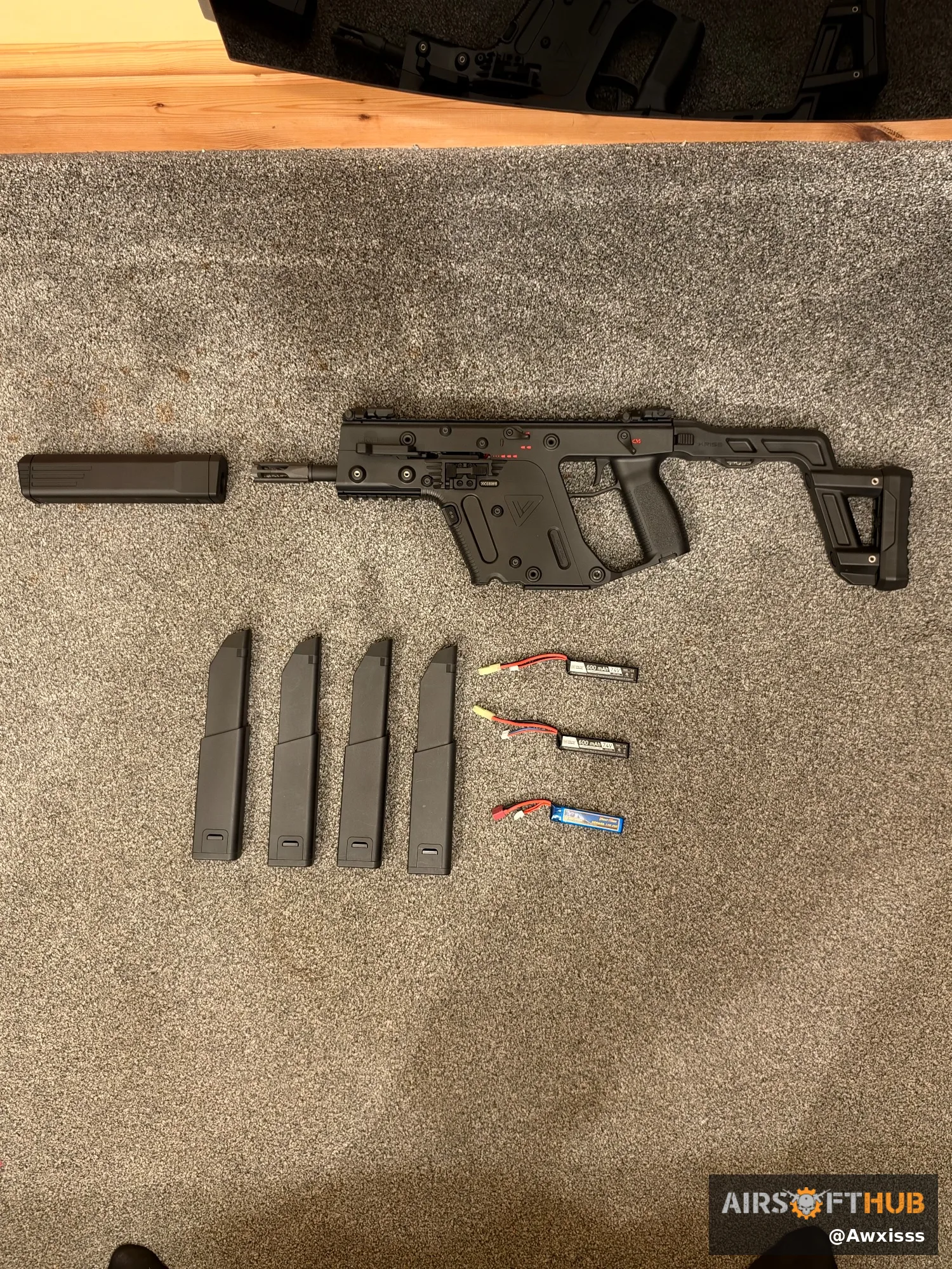 Krytac KRISS Vector AEG V2 - used airsoft equipment
