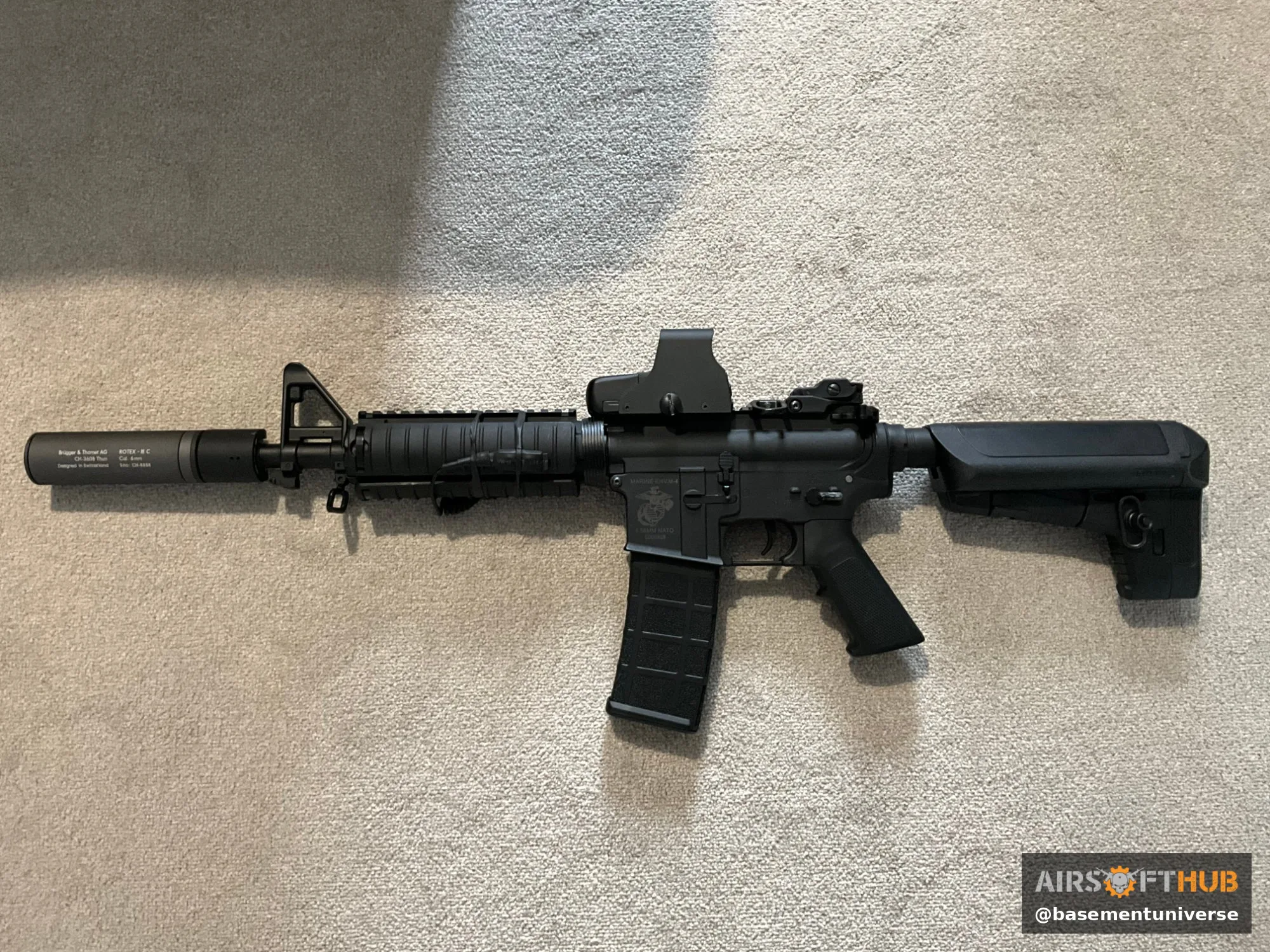 Specna Arms SA-C04 CORE CQB Railed Carbine Rifle Bundle - used airsoft equipment