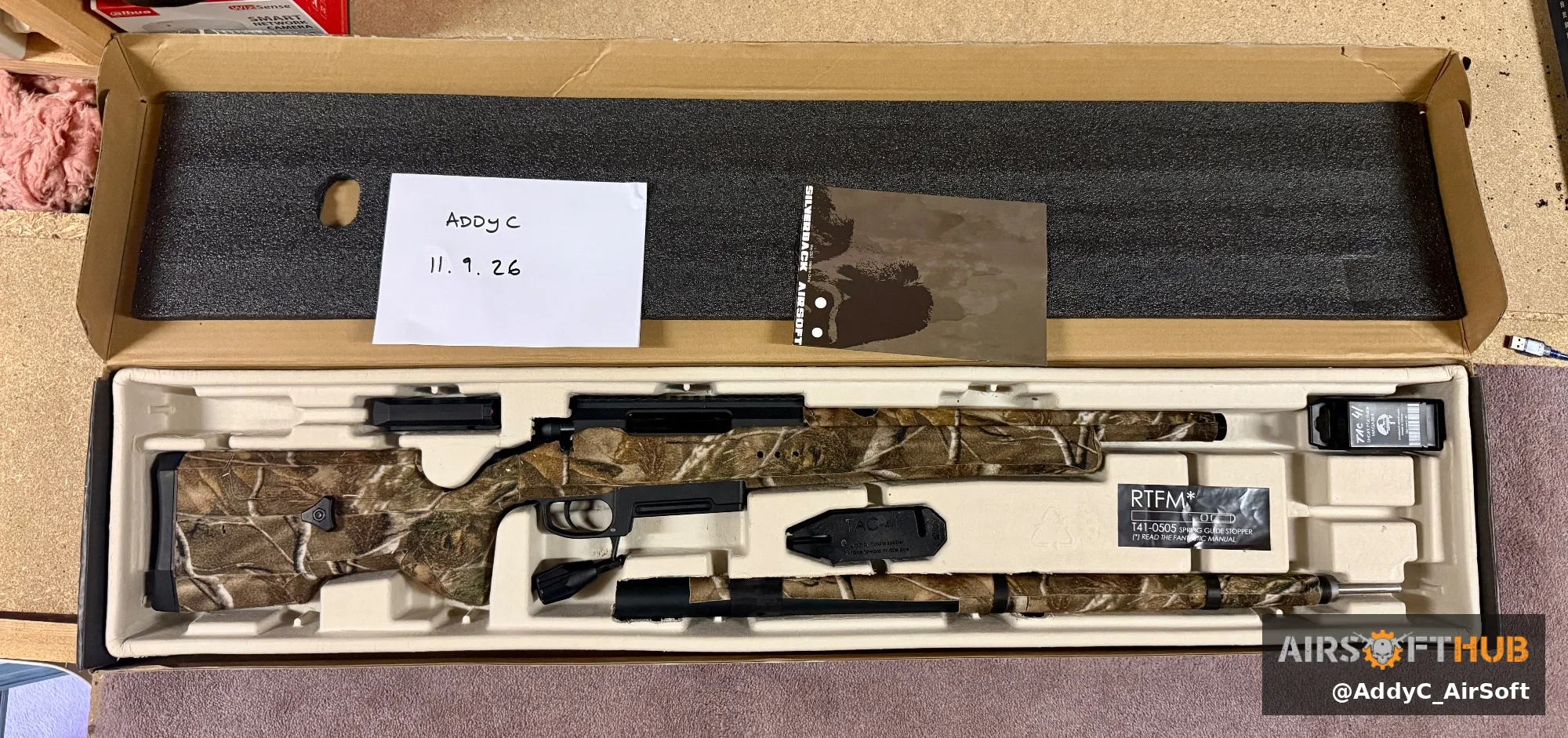 Silverback Tac-41p - used airsoft equipment