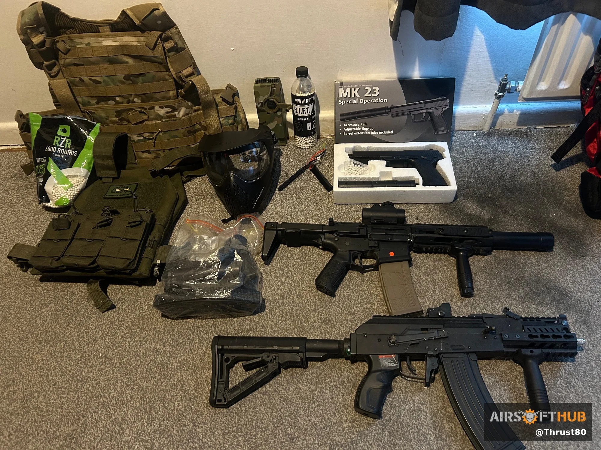 Airsoft bundle  - used airsoft equipment