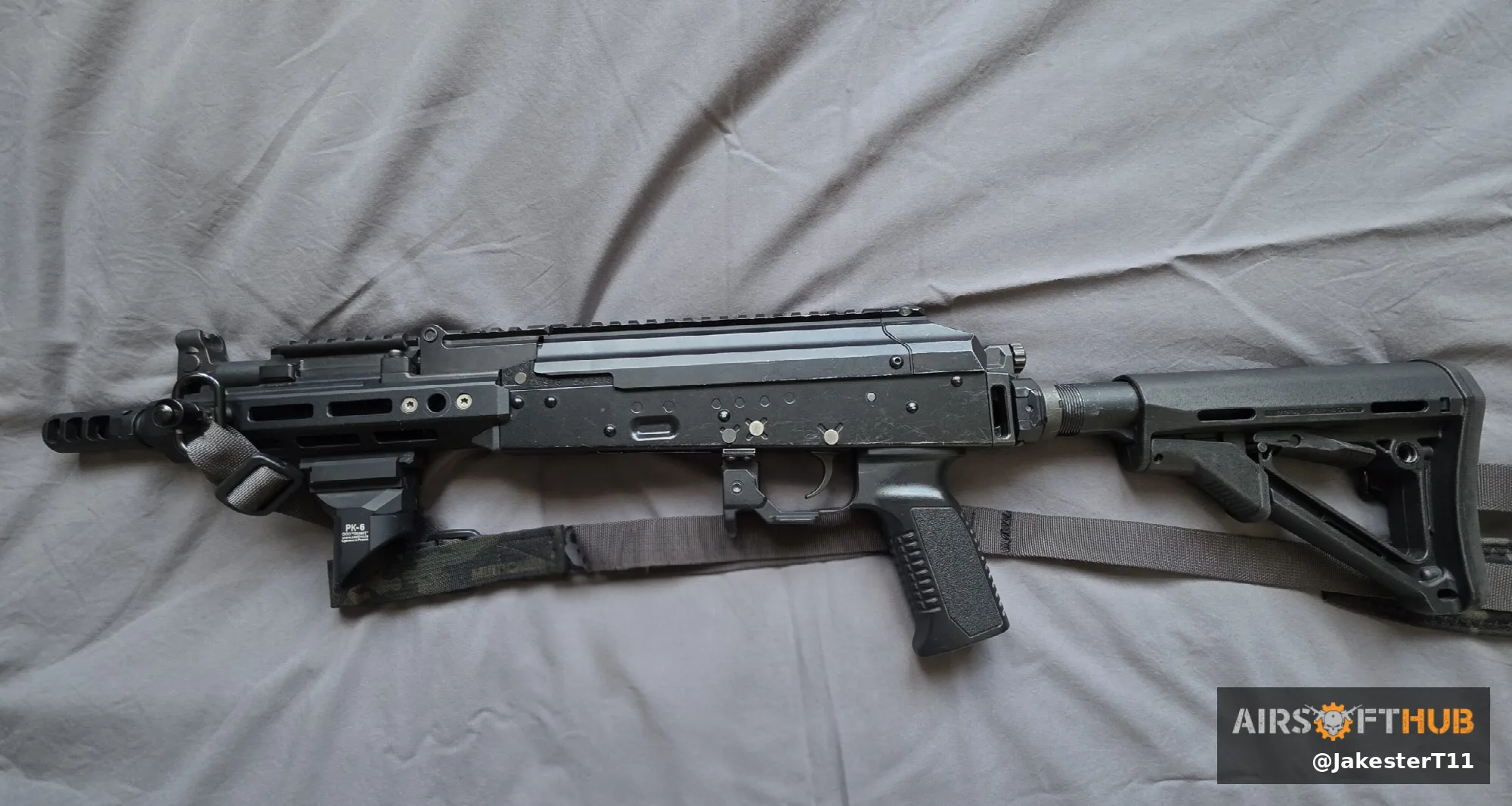 Fully Upgraded TM AKX With 5 Mags - used airsoft equipment