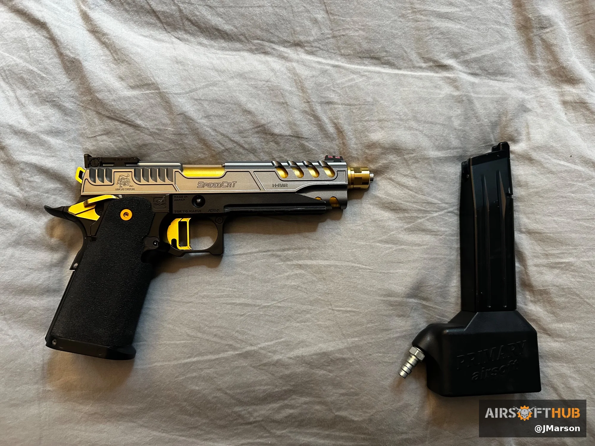 Custom TM Gold Match Hi-Capa – £260 Collection only - used airsoft equipment