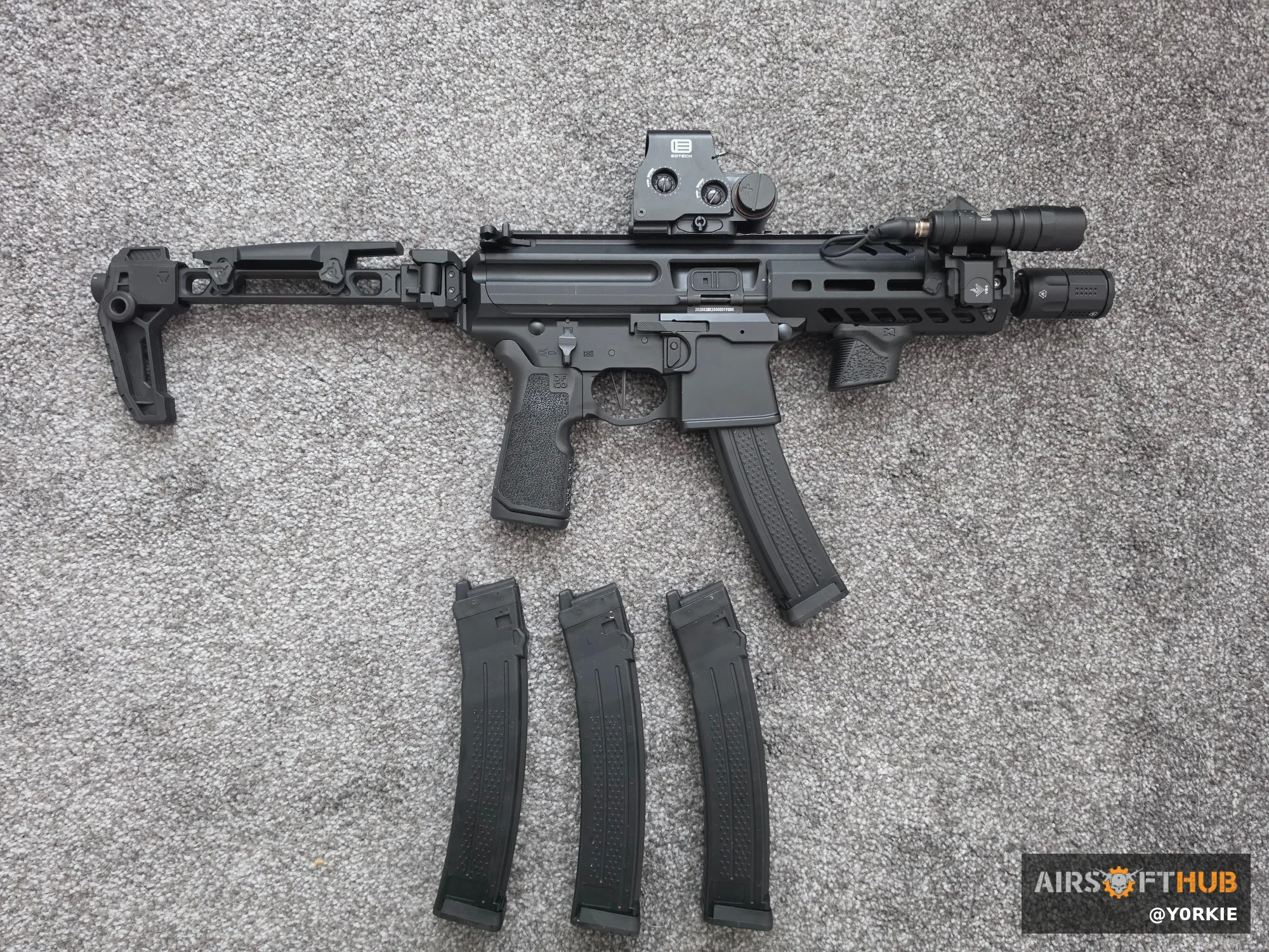 Stratos MPX gbbr  - used airsoft equipment