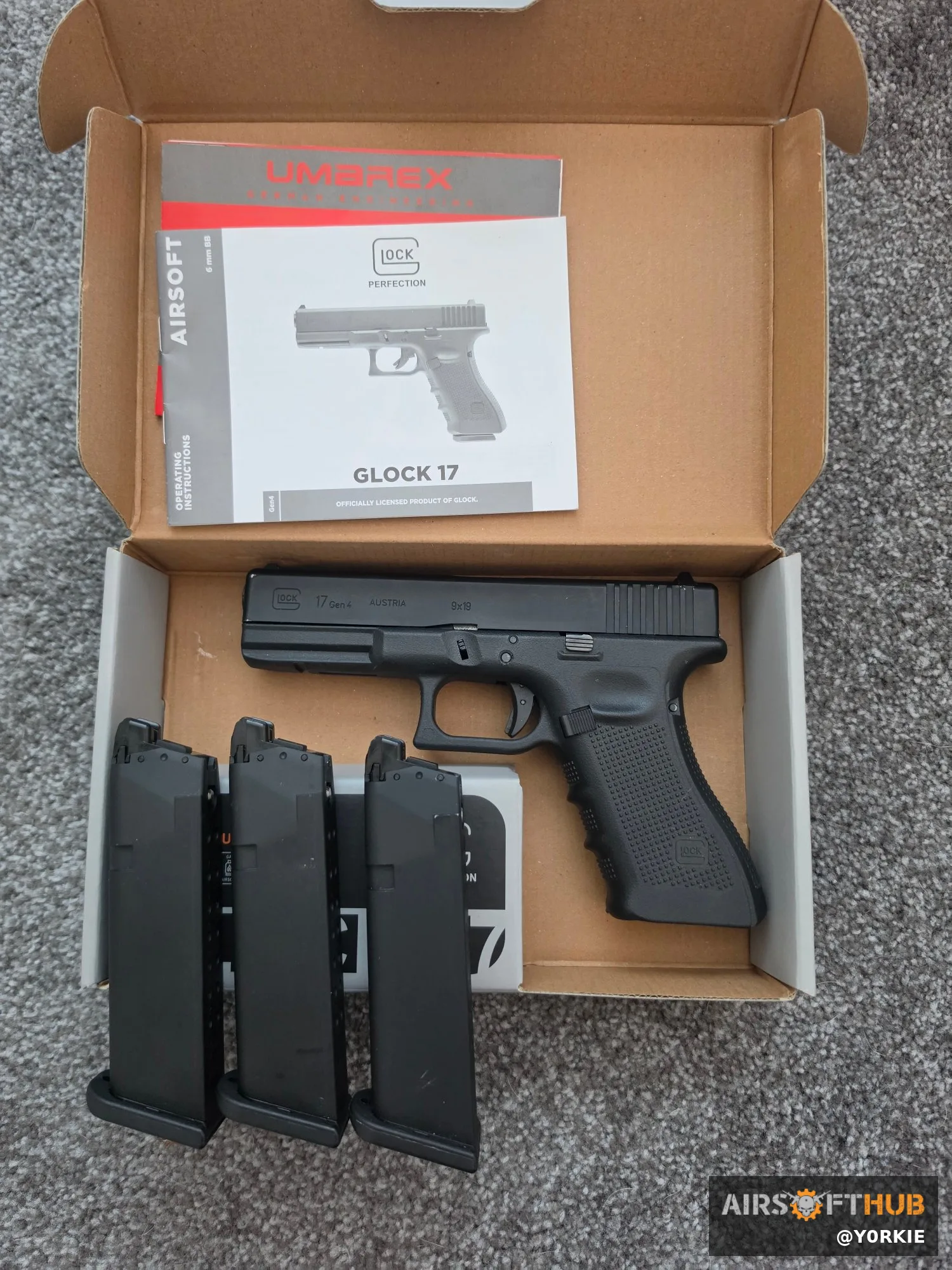 Umarex Glock 17 gen4 - used airsoft equipment